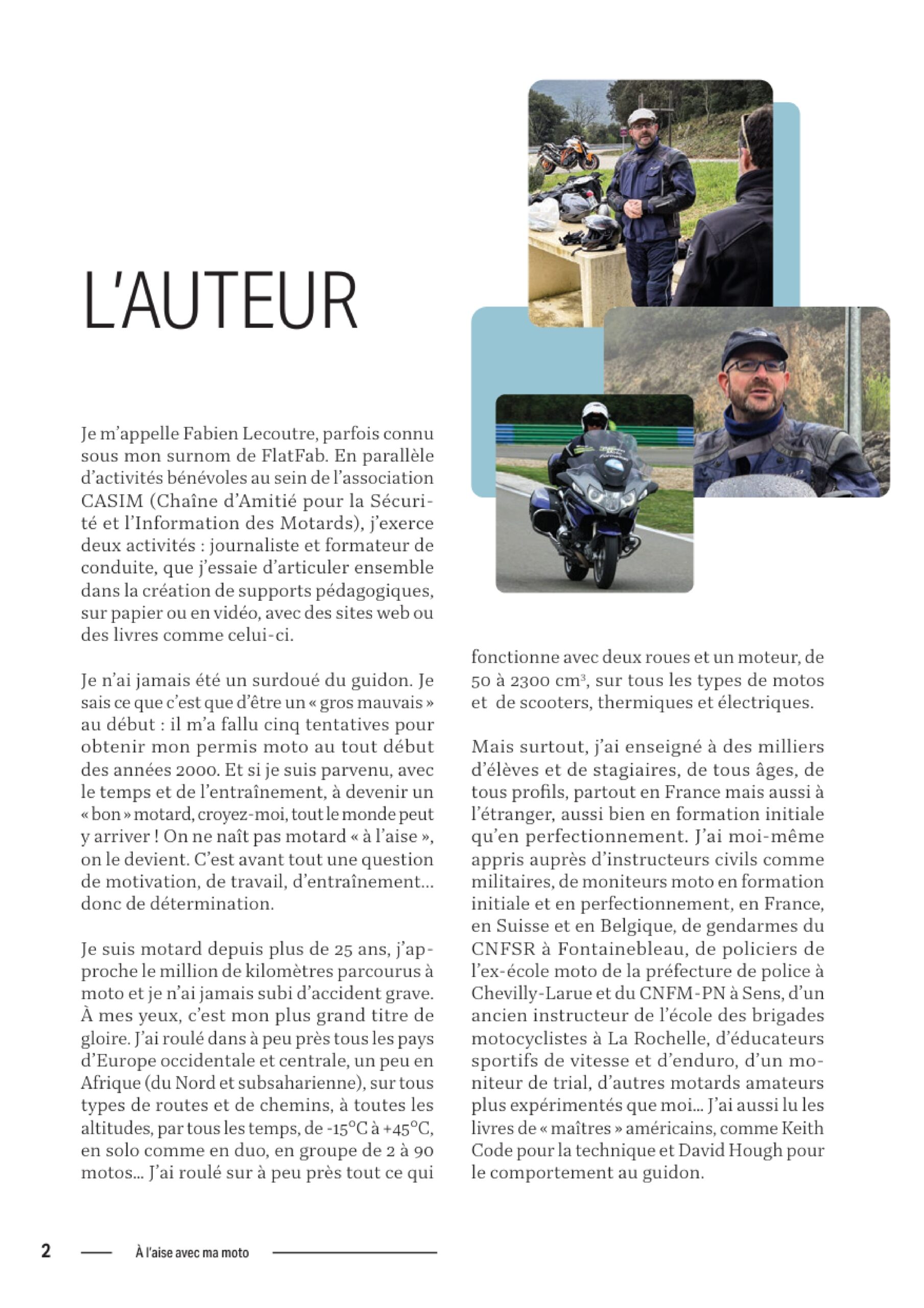 À L’AISE AVEC MA MOTO – Techniques de conduite de sécurité – Image 3